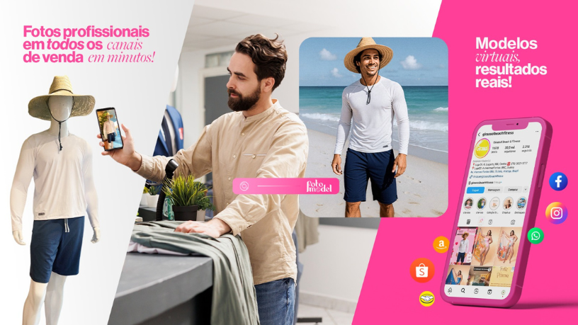 FotoModel mostra como a representatividade em modelos virtuais fortalece a conexão com diferentes públicos.