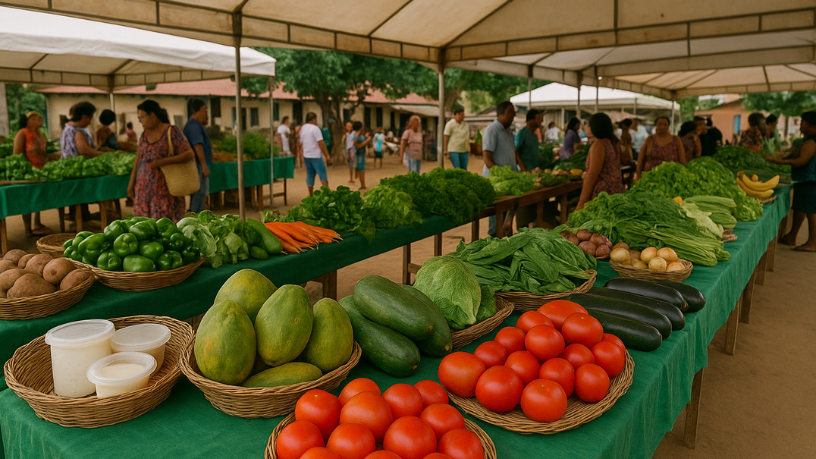 Fabio Jose Gentil Pereira Rosa destaca que feiras agroecológicas no Maranhão ampliam renda, visibilidade e autonomia no campo.