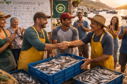 O cooperativismo impulsiona renda, organização e acesso a mercados no litoral, destaca Joel Alves.